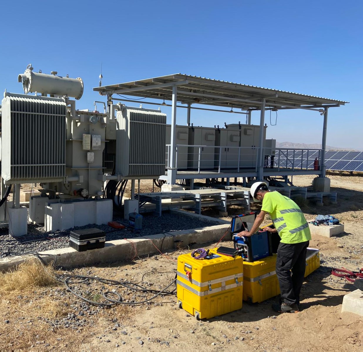 ZULARİSTAN SOLAR ENERJİ SANTRALİ BAKIM İŞLERİ